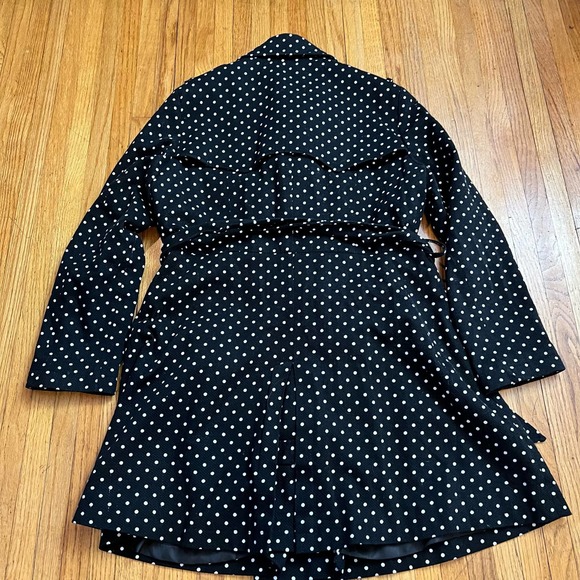 Polka Dot Women's Coat - Picture 3 of 8